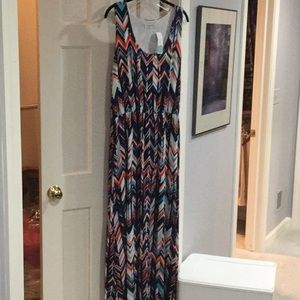 NWT reneec.maxi dress, 2X